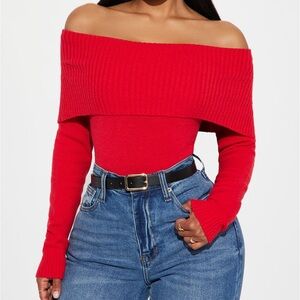off shoulder top